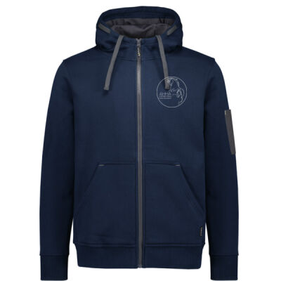 Unisex Zip Front Multi-Pocket Hoodie Thumbnail